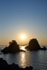 豊後二見ヶ浦からの夜明け