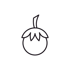 icon fruit vector logo design logo illustration