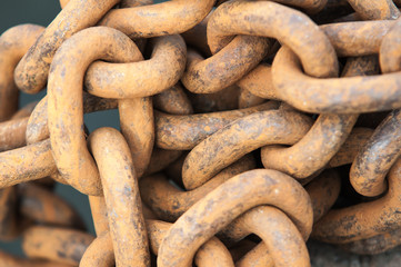 Fototapeta premium iron chain
