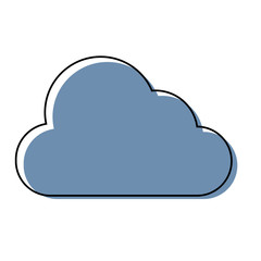 cloud  vector illustration