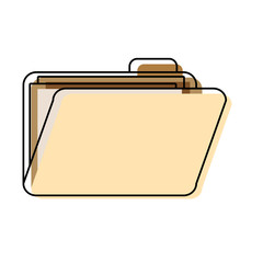 folder file  vector illustration