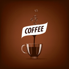 vector logo for coffee