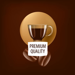 vector logo for coffee