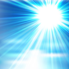 Obraz premium Light Burst Background