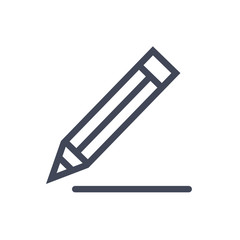 Pencil Outline Icon