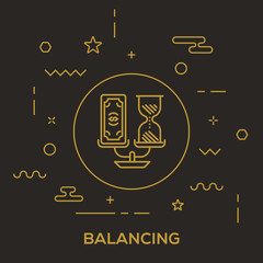 Fototapeta na wymiar Balancing Concept