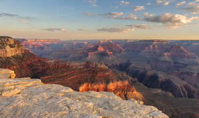 Sunrise over the Grand Canyon