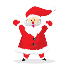 Santa Happy Cartoon