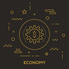 Obraz premium Economy Concept