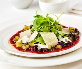 Beef carpaccio