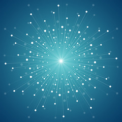 Vector geometric background