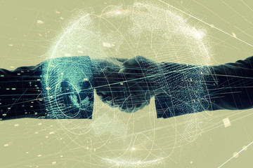 Business globalization concept.