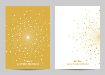 Modern brochure cover design