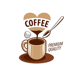 vector logo for coffee