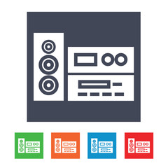 music system icon