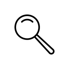 Magnifier flat icon