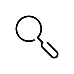 Magnifier flat icon