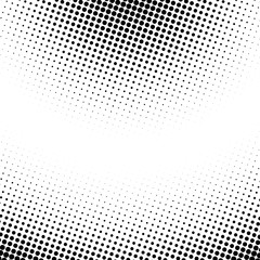Vector pop art dotted halftone template background. Abstract pattern with dots.