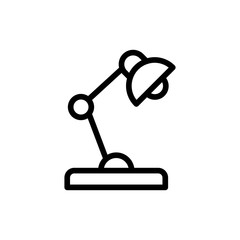 Lamp flat icon