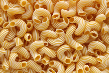 Pasta cavatappi background