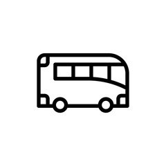 Bus flat icon