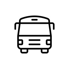 Bus flat icon