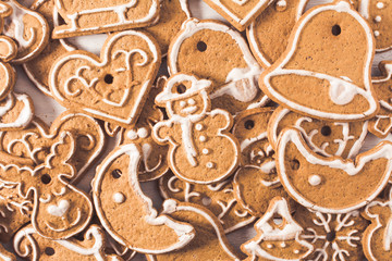 stack of gingerbread