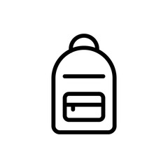 Obraz premium Backpack icon