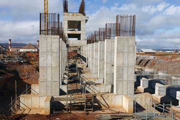 Industrial building construction