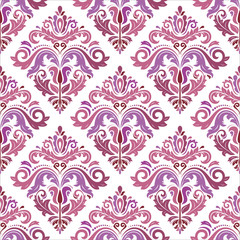 Fototapeta na wymiar Classic seamless vector colorful pattern. Traditional orient ornament. Classic vintage background