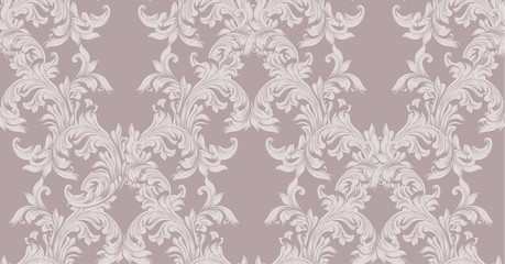 Broque paper Vector illustration handmade ornament decor. Vintage background textures