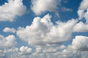 Fototapeta na wymiar clouds with sunshine and blue sky background