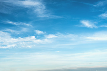 clouds with blue sky background
