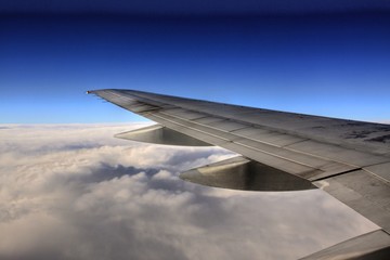 Obraz premium flying above the clouds