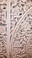 ancient textured wood door for background