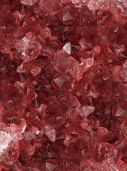 ruby red druse background