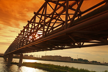 Oil pipeline, the oil industry equipment