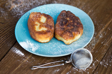 Delicious homemade fried pies with filling