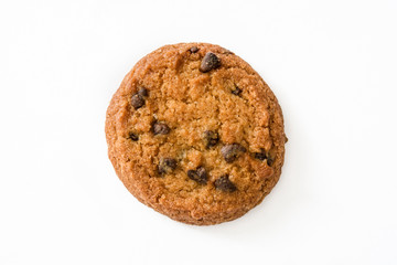 Butter cookie isolated on white background
