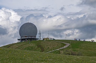 Radardom auf der Wasserkuppe