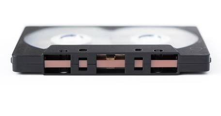 compact cassette front view