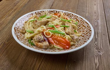 Chicken Schezwan Nooldes
