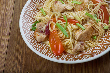 Chicken Schezwan Nooldes