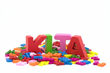 Bunte Buchstaben, Kita