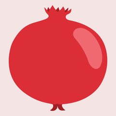 Pomegranate Vector Illustration