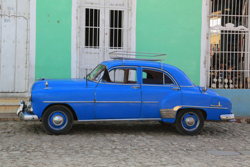 Wunderschöner Oldtimer auf Kuba (Karibik)