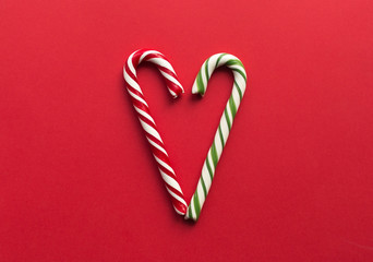 candy canes, christmas sweets