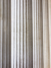 pillars at the parliament in vienna