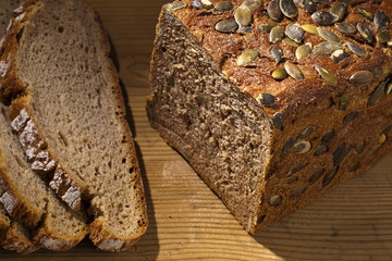 pumpkin seed bread