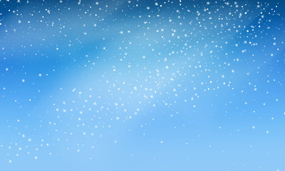 Snow. Vector transparent realistic snow background. Christmas and New Year decoration. Snow blizzard snowstorm background